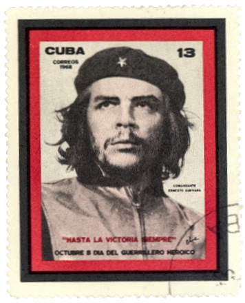 Che on Cuban Stamp