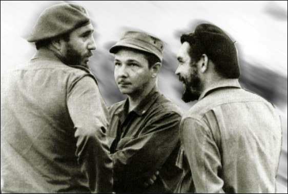 Fidel, Raul and Che