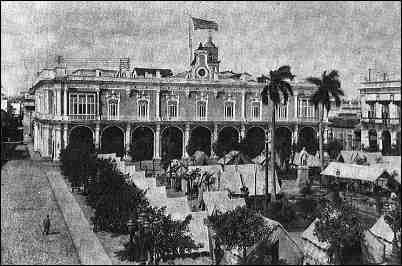 American soldiers in Havana