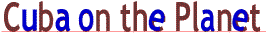 Cuba on the Planet Logo
