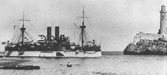 U.S.S. Maine in Habana harbor