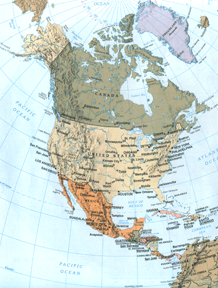 Cuba and North America