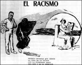 Cartoon El Racismo