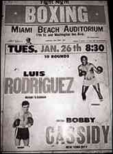 Boxing Poster, Cuban boxers